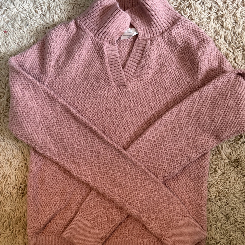 Abercrombie Kids Dusty Pink Sweater size 13 14